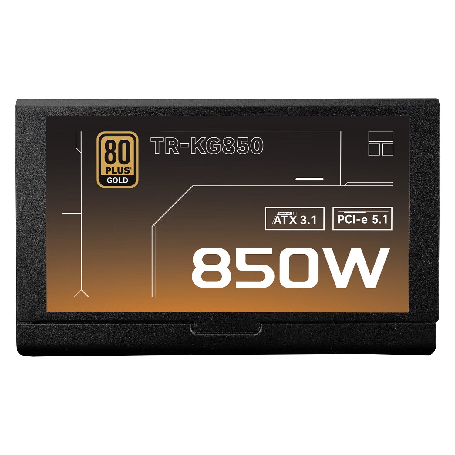 SURSA Thermalright "TR-KG850", 850W, certificare 80 Plus Gold, modular, LLC, DC to DC, fan 120mm, negru, "TR-KG850"
