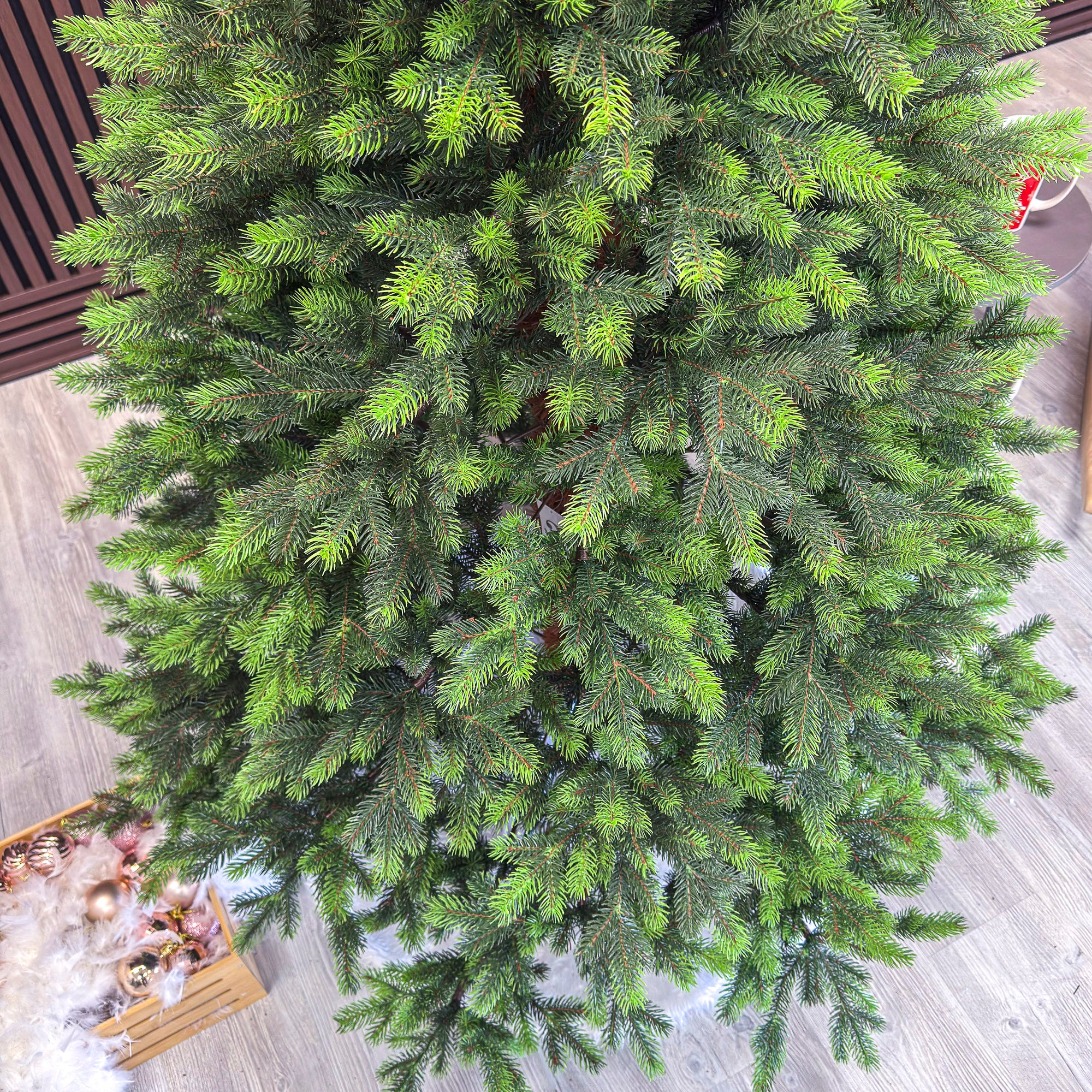 Brad artificial Sersimo, Hollandia, verde cu varfuri verzi, integral 3D, 180 cm