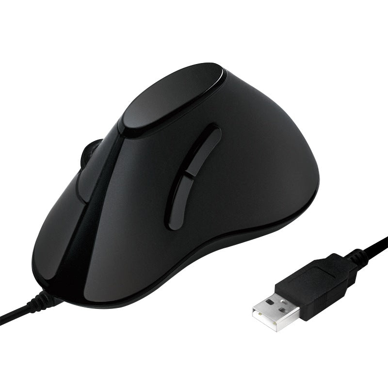MOUSE Logilink, PC sau NB, cu fir, USB, optic, 1000 dpi, butoane/scroll 5/1, ergonomic, negru, "ID0158"