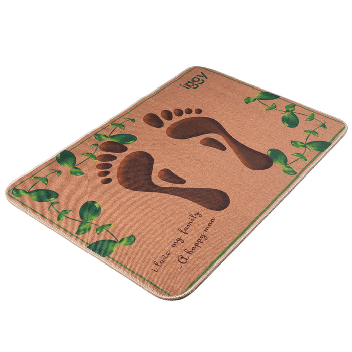 COVOR USA INTRARE IGGY, material cauciuc natural + panza, dimensiune 600 x 400 x 4 mm, "IGCP-FLOOR-DOOR" – Accesorii casa