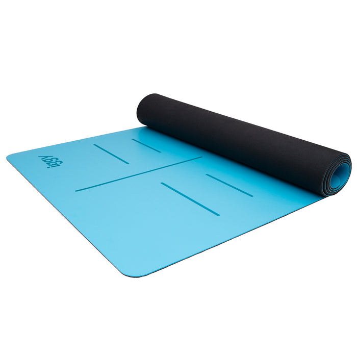 SALTEA YOGA IGGY, material PU, dimensiune 1830 x 680 x 4 mm, blue "IGMT-YOGA-BL" – Articole sportive