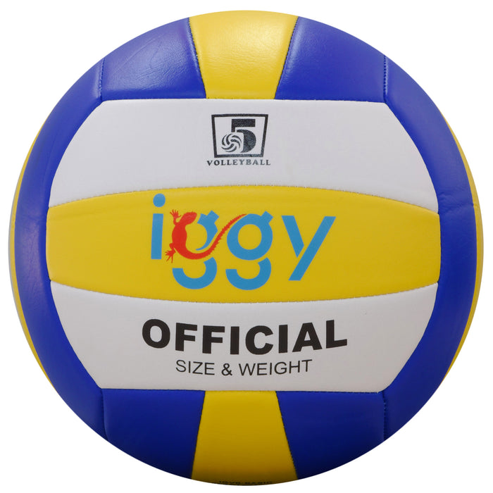 MINGE VOLEI IGGY material PVC + cusatura, dimensiune 5, greutate 240 grame "IGVB-BASIC" – Articole sportive