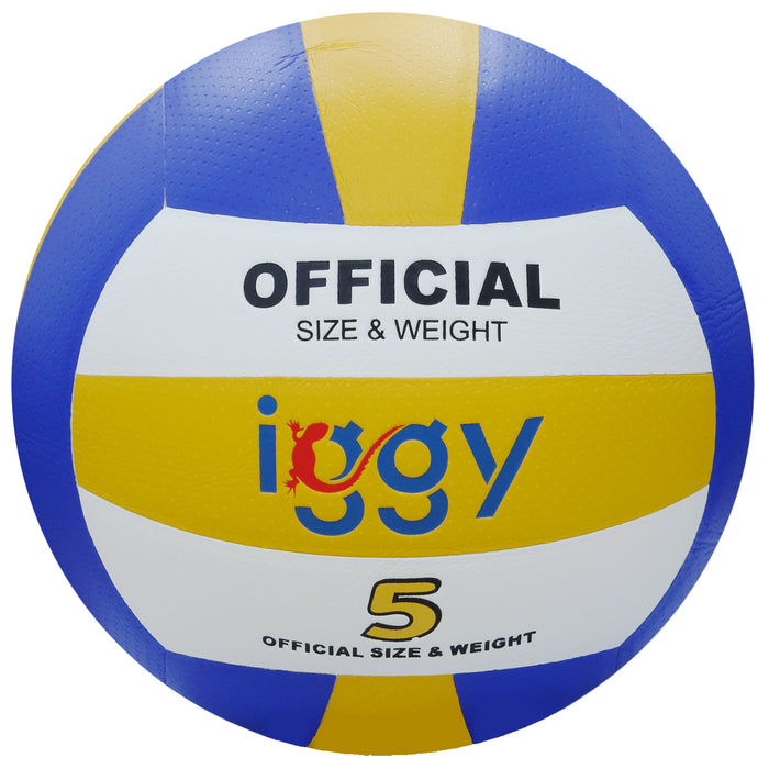 MINGE VOLEI IGGY material premium PU laminat, dimensiune 5, greutate 240 grame "IGVB-PRO" – Articole sportive
