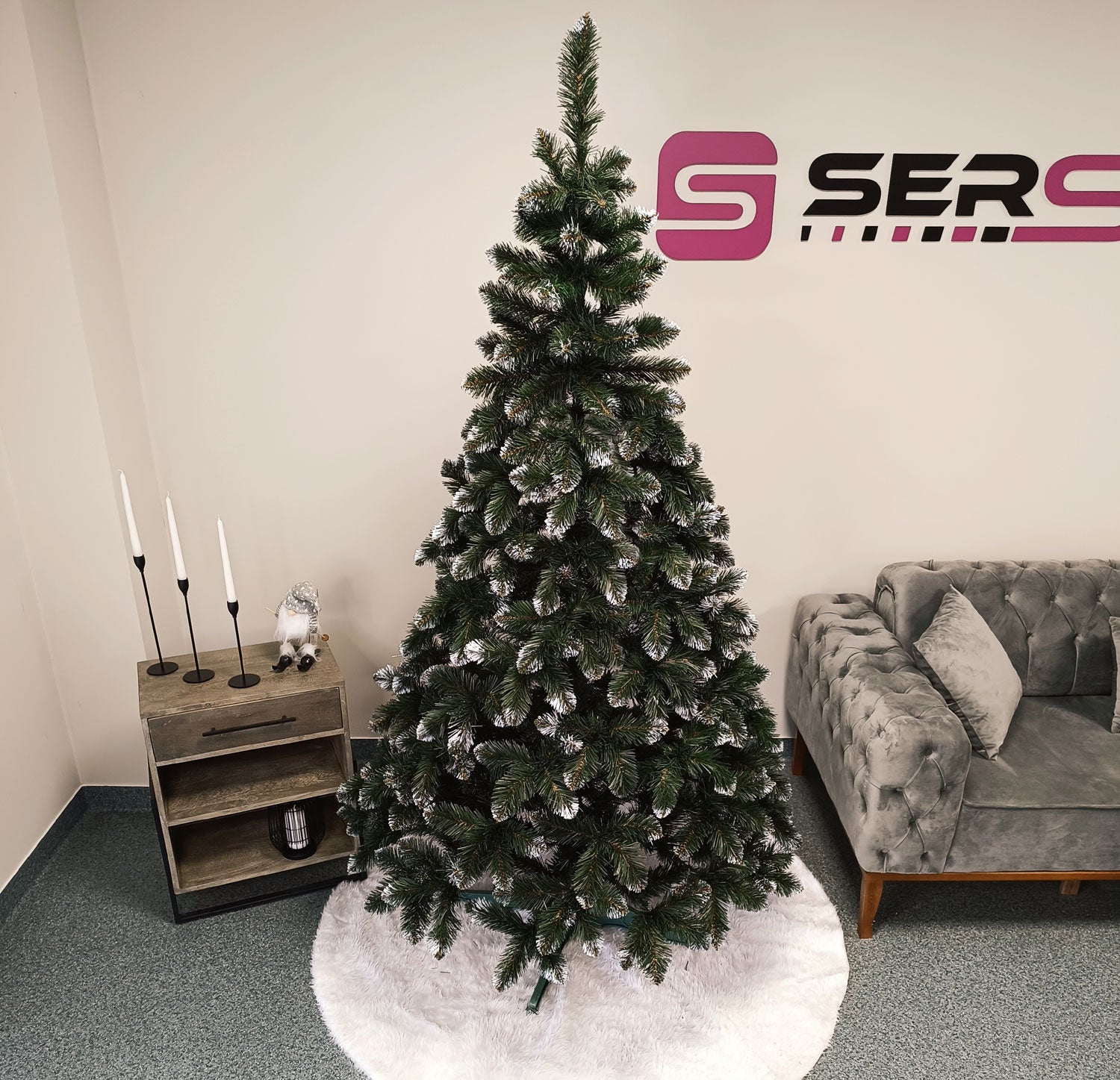 Brad artificial Christmas Deluxe by Sersimo, Lidia Nins, 2D, 250cm