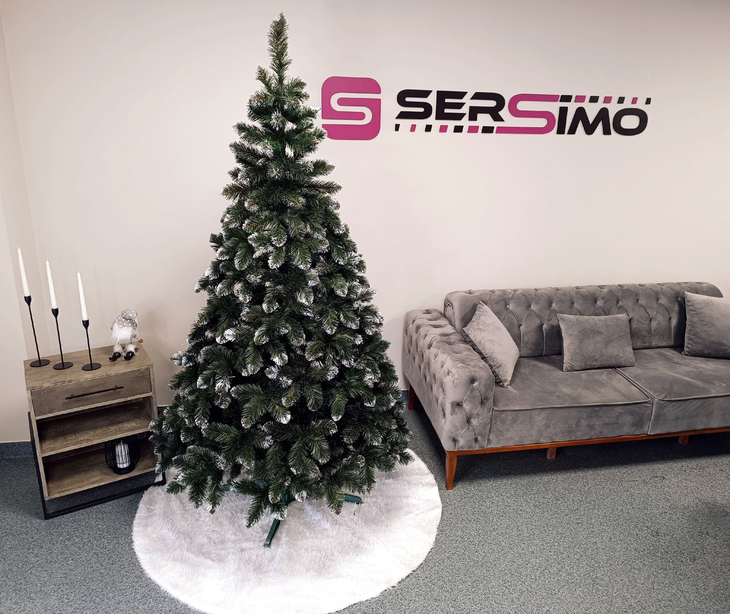 Brad artificial Christmas Deluxe by Sersimo, Lidia Nins, 2D, 250cm