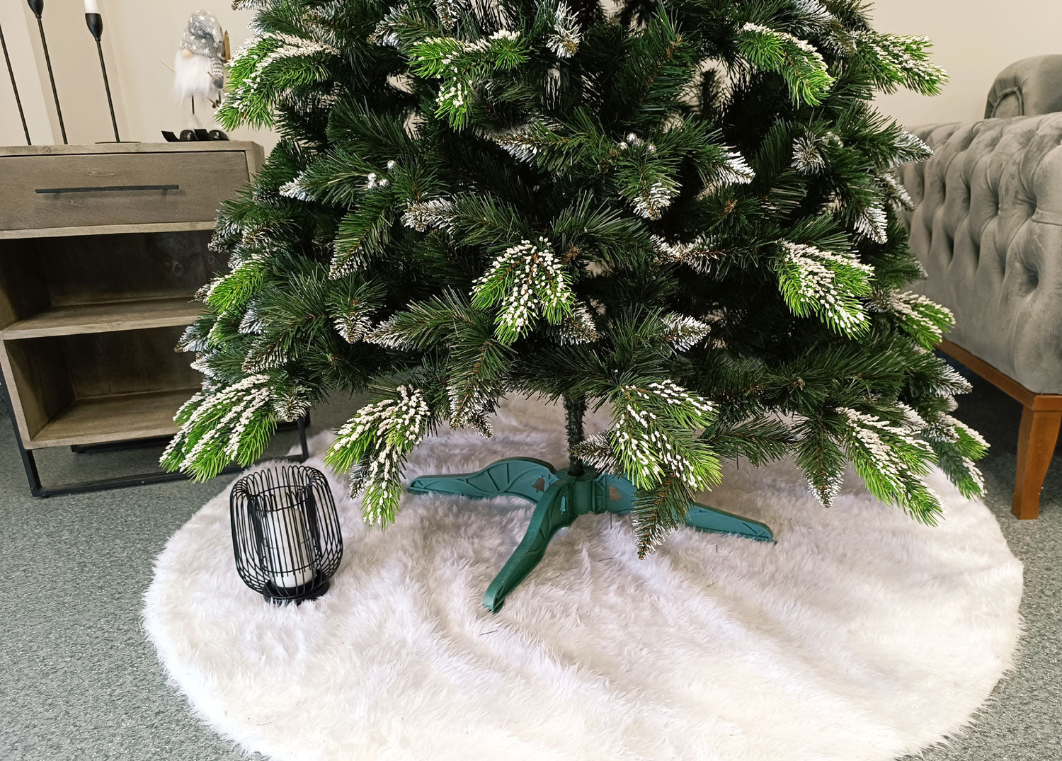 Brad artificial Christmas Deluxe by Sersimo, Diamant, 2D+3D, 220cm