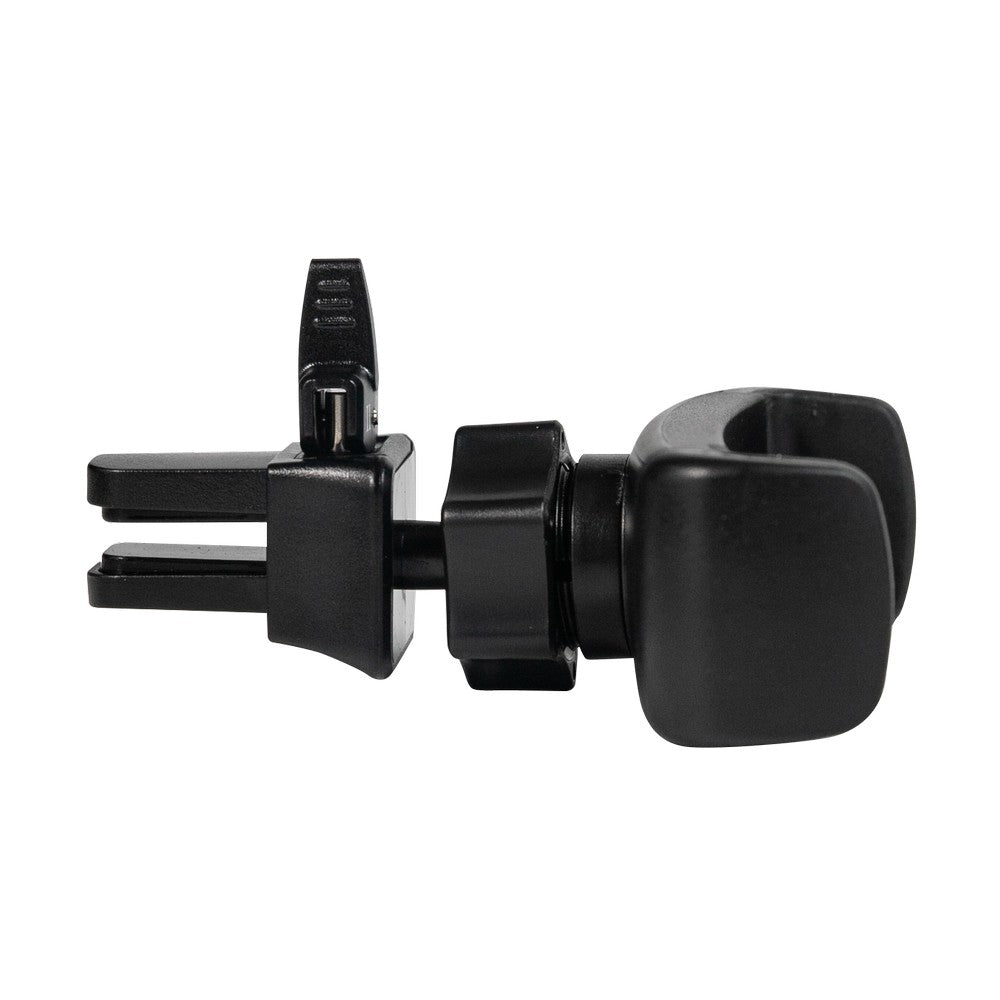 SUPORT auto SPACER pt. SmartPhone, fixare in ventilatie prin CLIPS, Prindere prin Arc, rotire 360 grade, negru, "SPCH-ARC-CLIPS"