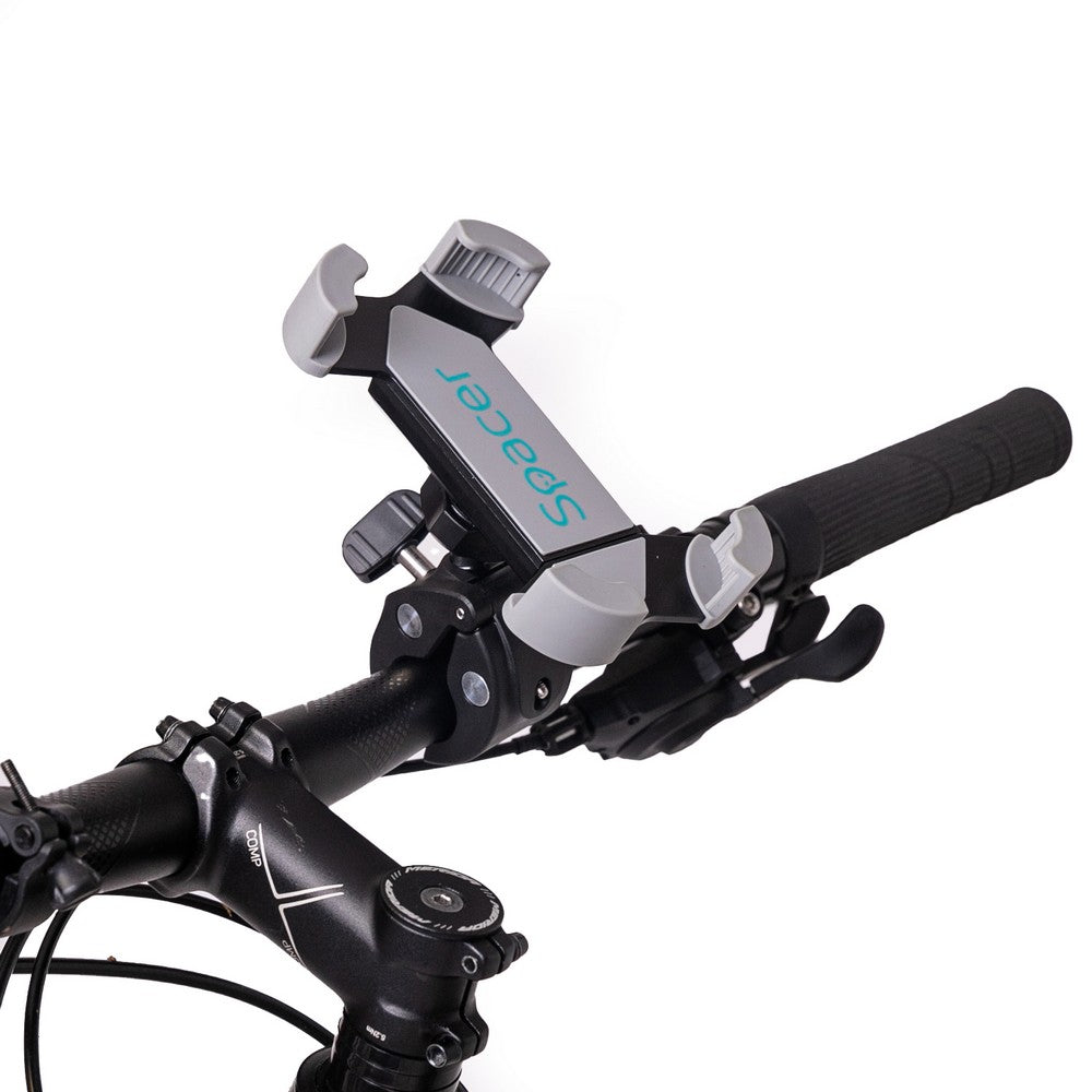 SUPORT Bicicleta SPACER pt SmartPhone, Multi-Purpose, fixare de bare de diferite dimensiuni, Negru, "SPBH-MP-01"