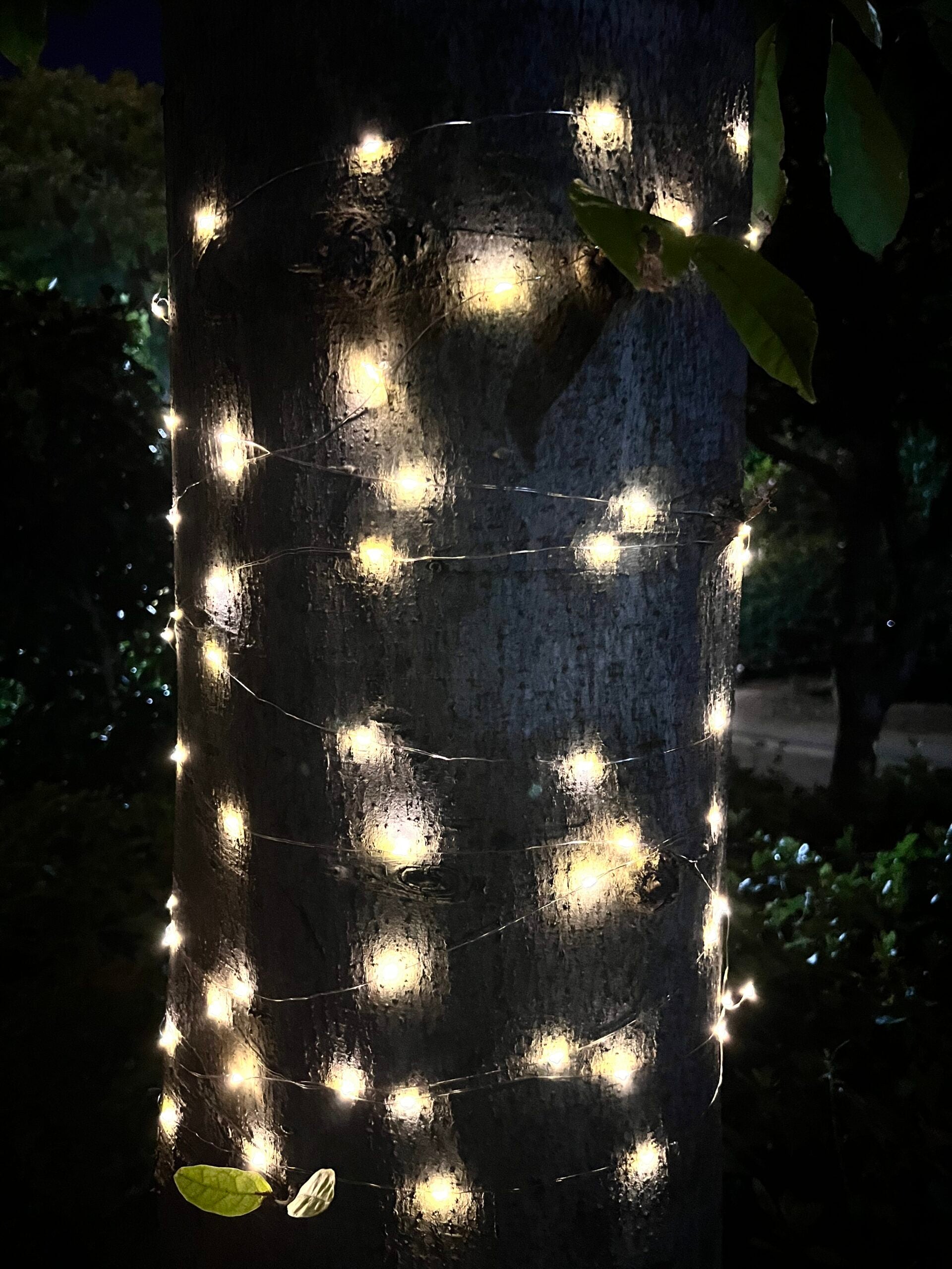 Ghirlanda luminoasa liniara 100 LED-uri, 1.5m, incarcare solara