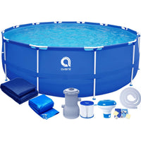 Piscina cadru metalic Avenli, 360x76 cm, 6.500 litri, cu toate accesoriile