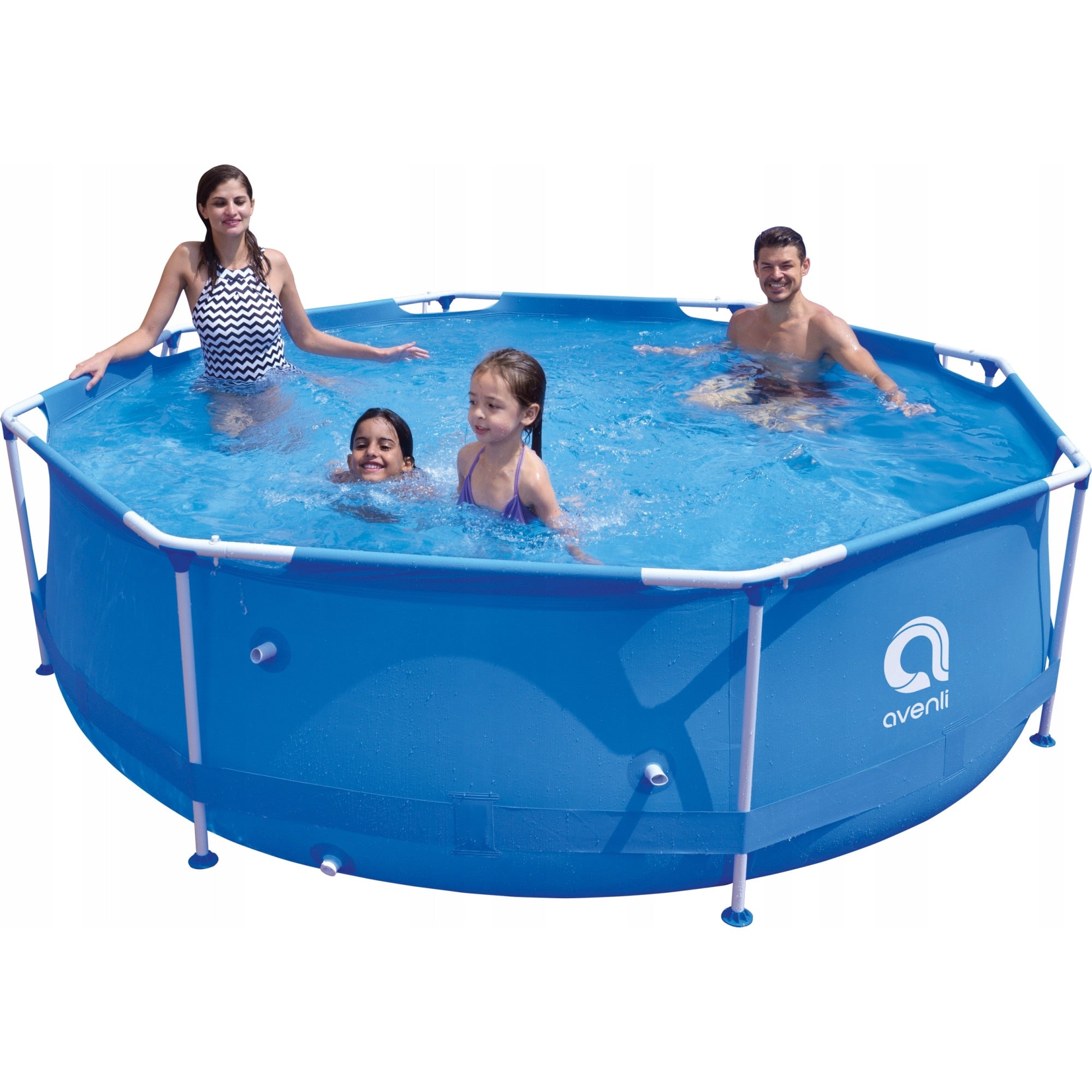 Piscina cadru metalic Avenli, 300x76 cm, 4.400 litri, cu toate accesoriile - 5