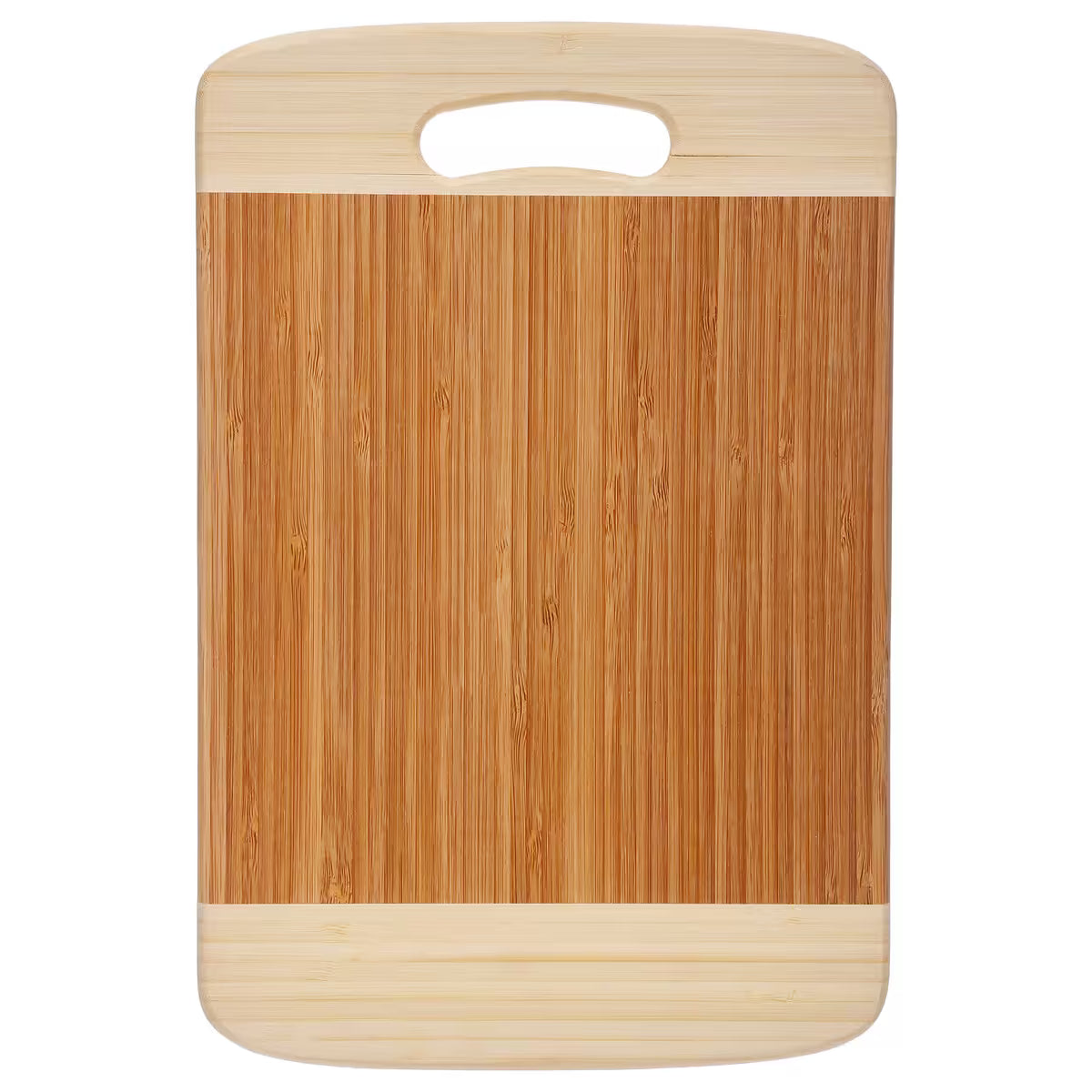 Tocator 5Five din bambus cu maner, pentru taiere sau servire, 30x20 cm, maro natur