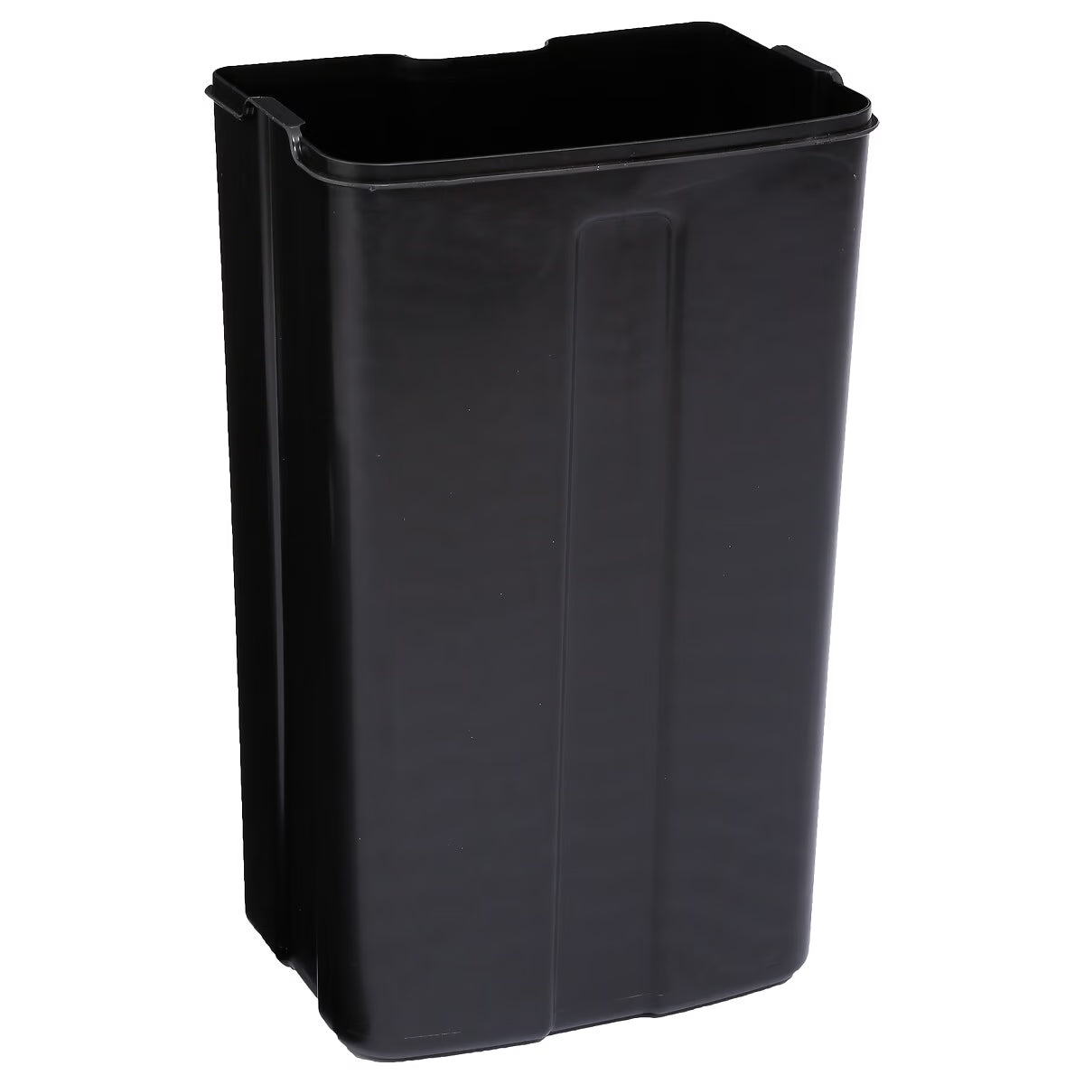 Cos de gunoi cu pedala 5Five Ariane, otel inoxidabil, 30 litri, 34x31x61 cm, negru