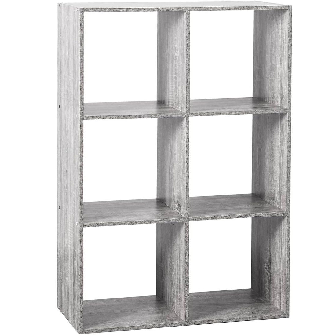 Etajera 5Five Mix n'Modul cu 6 compartimente, PAL, 68x32x101 cm, gri