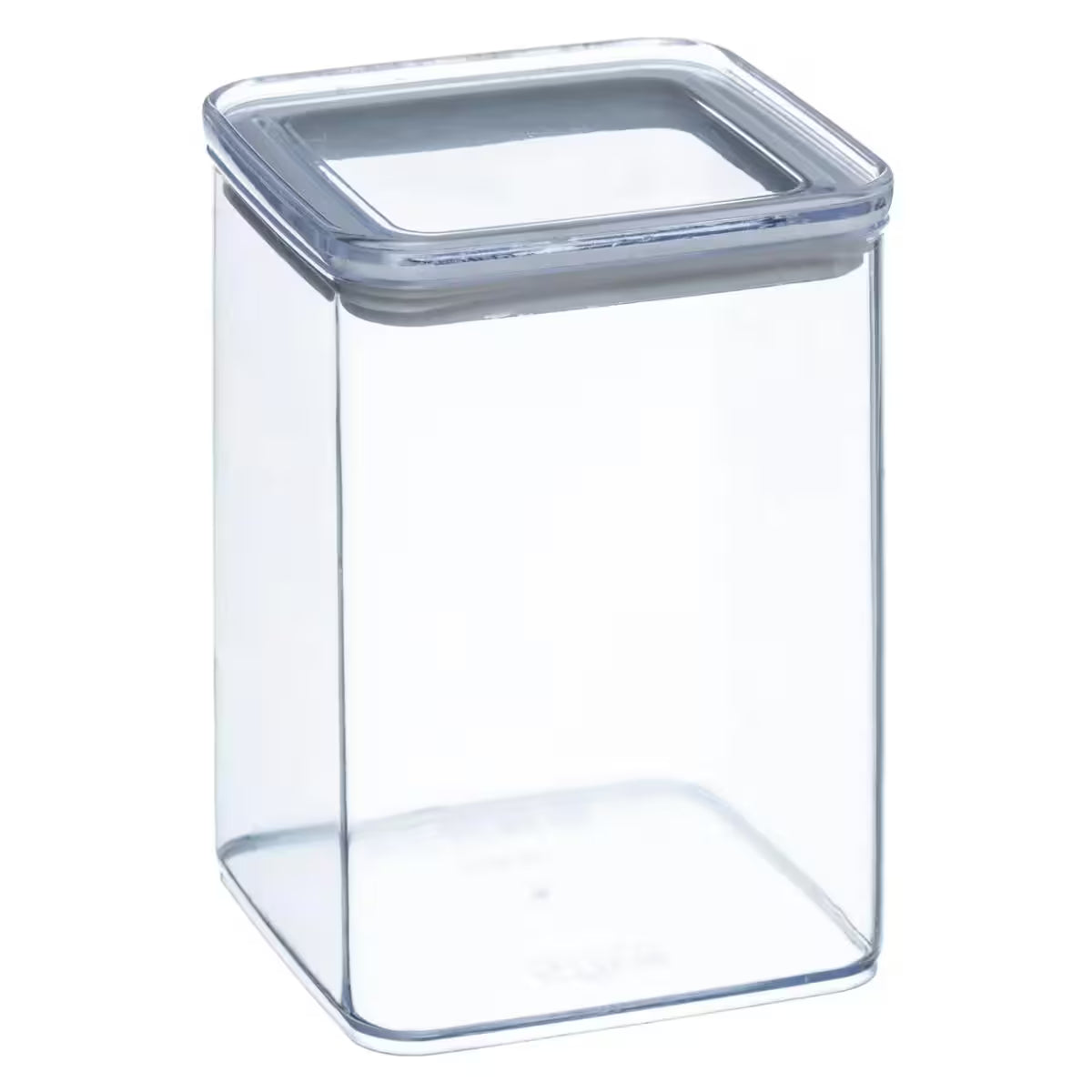 Cutie depozitare patrata 5Five PS, 1 litru, 10x10x14 cm, transparent