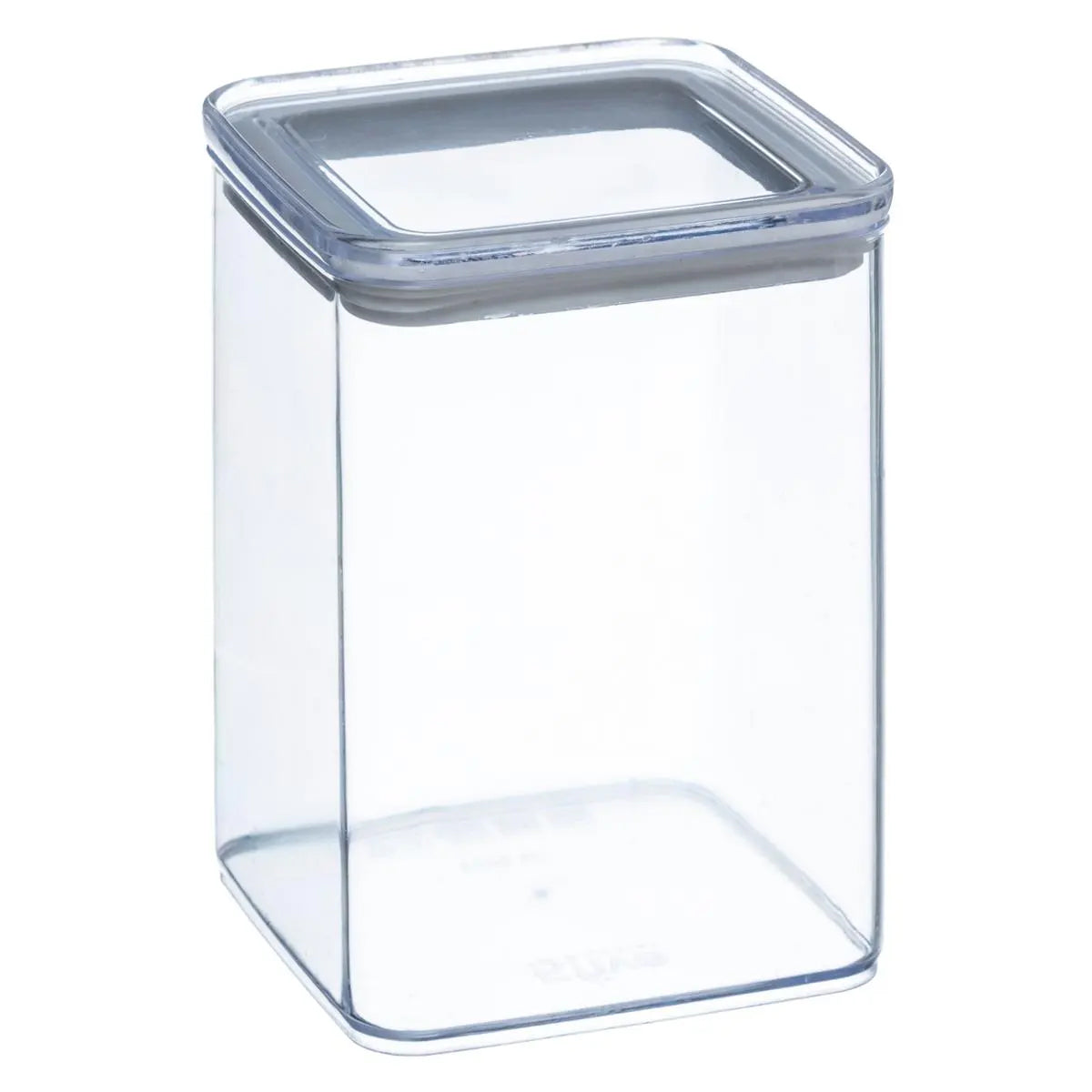 Cutie depozitare patrata 5Five PS, 1 litru, 10x10x14 cm, transparent