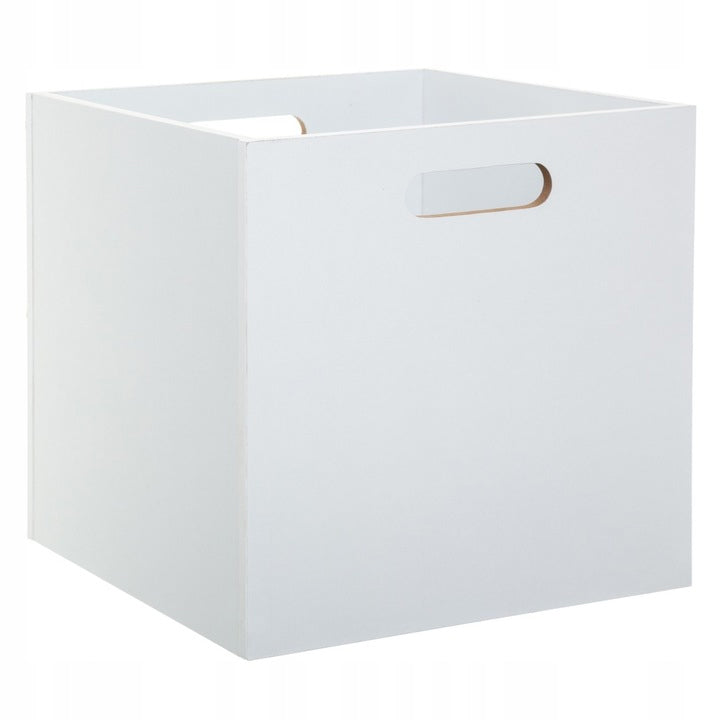 Cutie depozitare 5Five din lemn MDF, pentru raft, 30x30x30 cm, alb