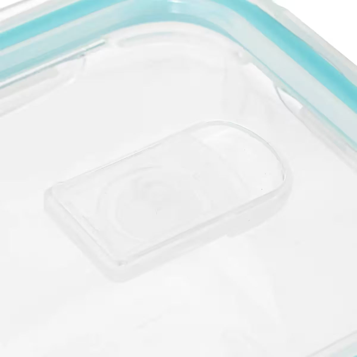 Caserola dreptunghiulara compartimentata 5Five Clipeat, sticla borosilicata, 0.7 L, transparenta