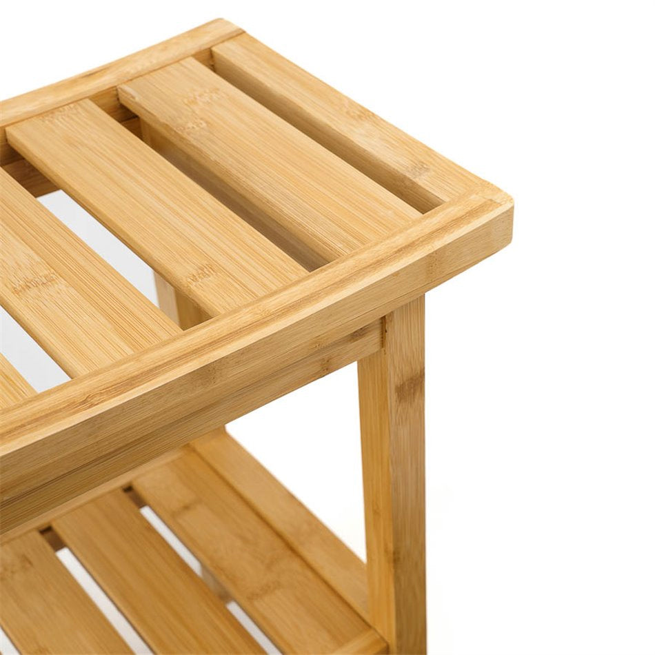 Taburet depozitare 5Five Bambou Natural, bambus, 40x25x46 cm, natur