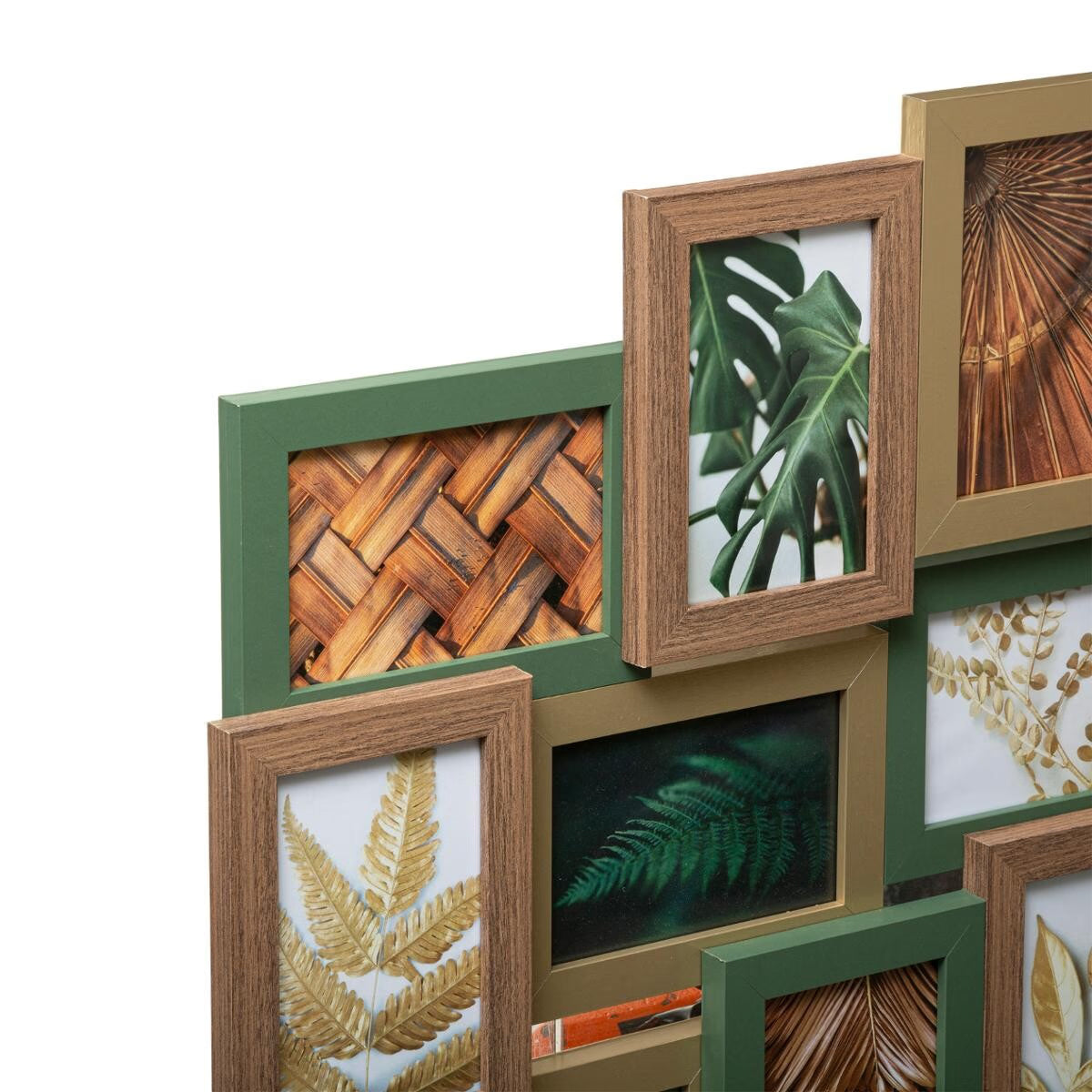 Rama foto Atmosphera Julia colaj 12 poze 10x15 cm, MDF si sticla, 65x51 cm, multicolor