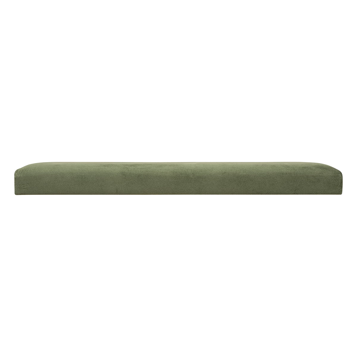 Taburet pliabil Atmosphera Lilou cu spatiu depozitare 80L, 76x38x38 cm, verde khaki