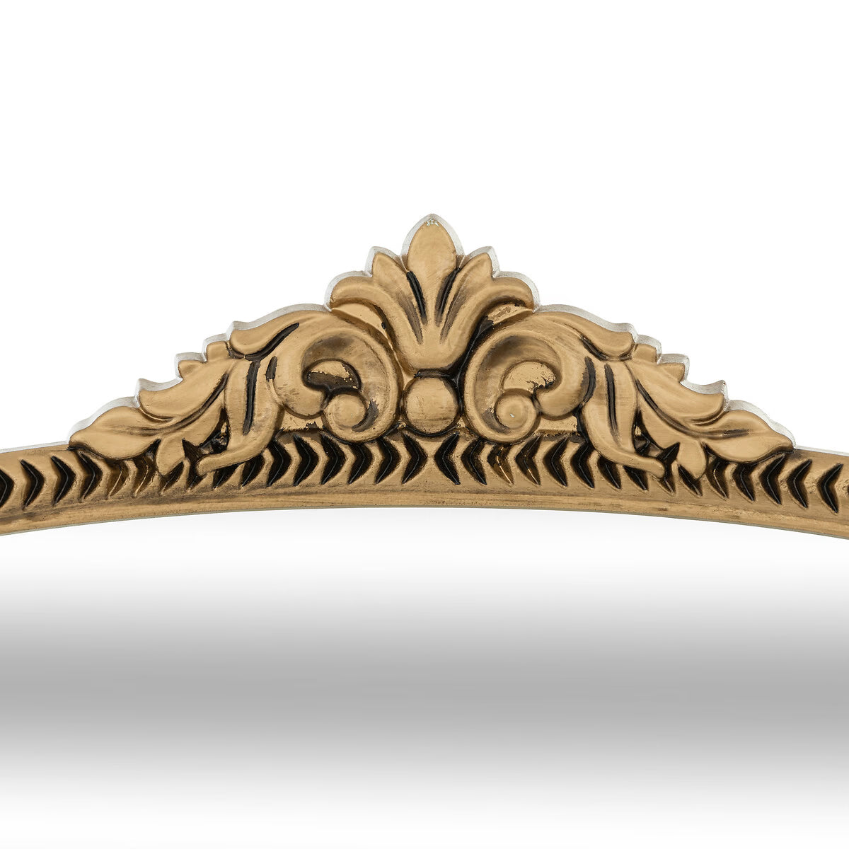 Atmosphera Victoria oglinda decorativa cu rama din MDF si detalii sculptate, 71x56 cm, auriu