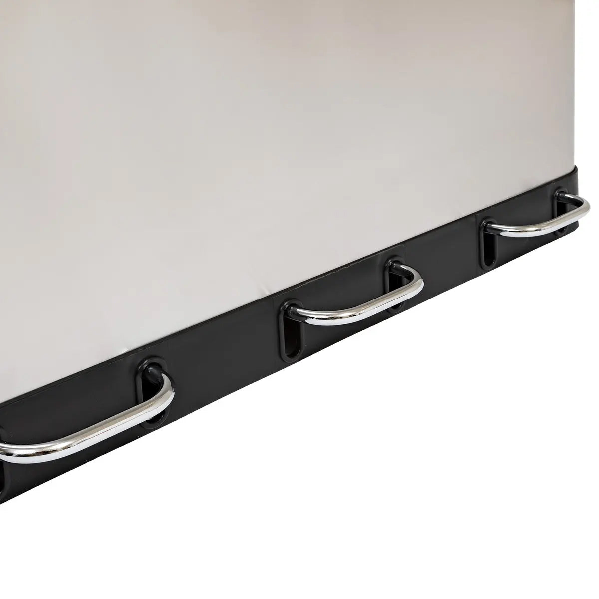 Cos gunoi 5Five Ariane, colectare selectiva, 3 compartimente 18L, inox, 61x36x62 cm, gri