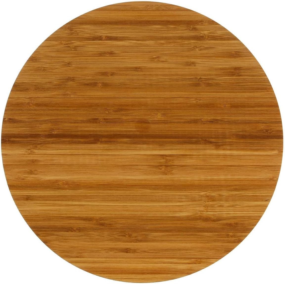 Platou servire rotativ 5Five Bambou din bambus natural, diametru 35 cm, maro
