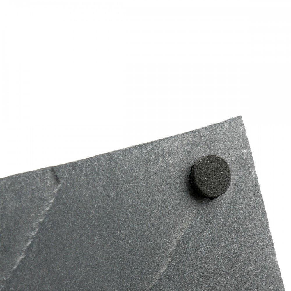 Platou servire Atmosphera ardezie, 30x30 cm, negru