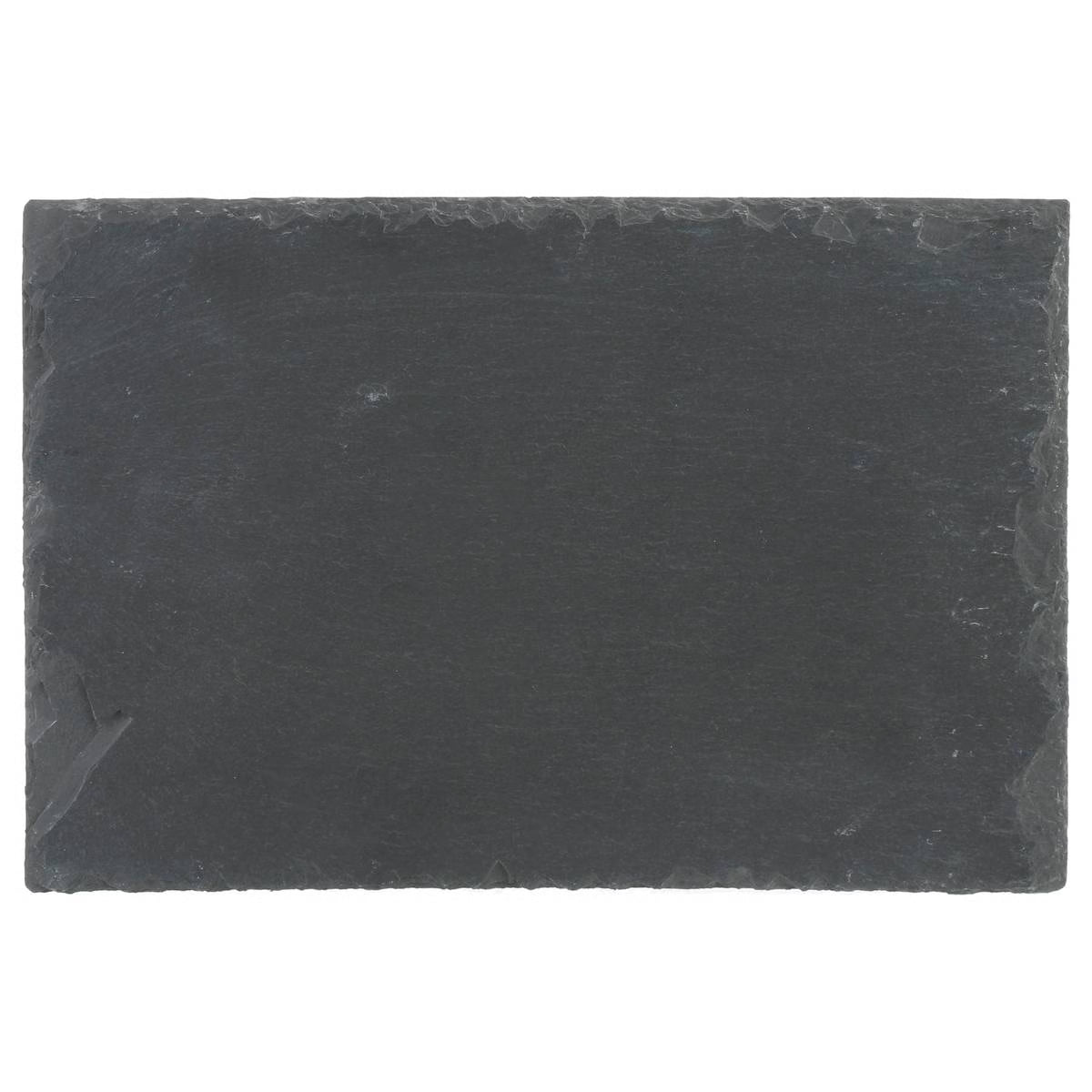 Platou servire Atmosphera ardezie, 20x30 cm, negru