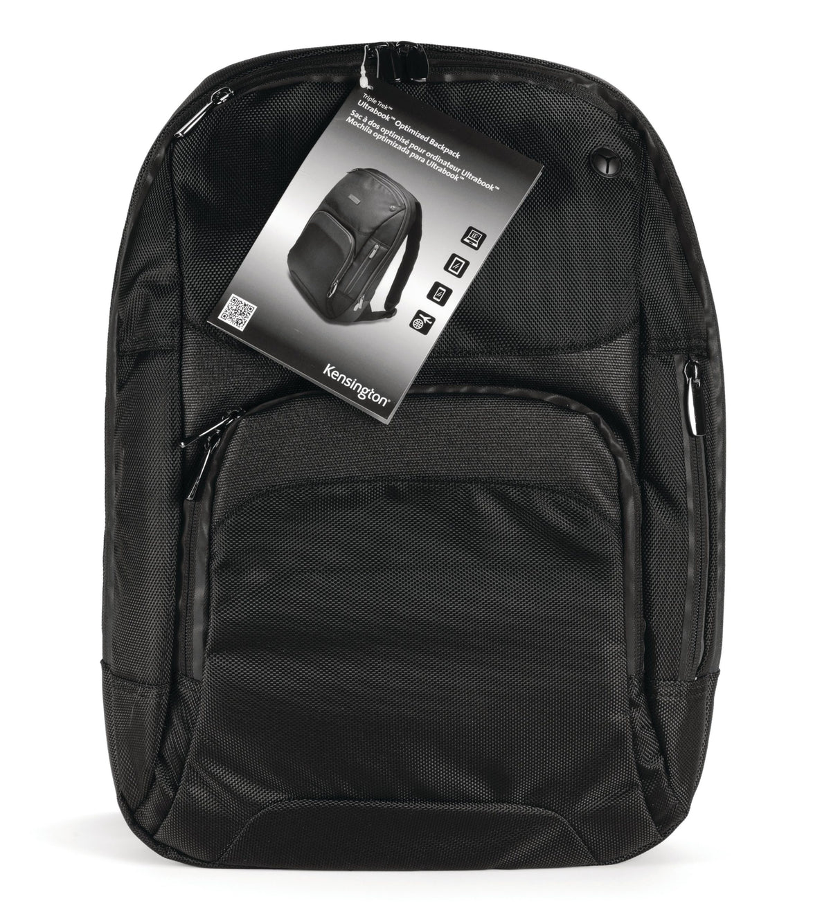 RUCSAC Kensington, pt. notebook de max. 14 inch, 1 compartiment, buzunar frontal x 2 | buzunar lateral, waterproof, nylon