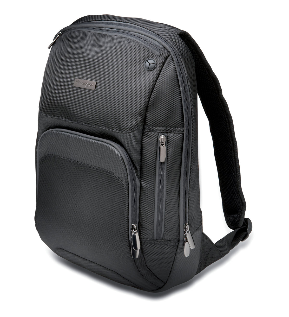 RUCSAC Kensington, pt. notebook de max. 14 inch, 1 compartiment, buzunar frontal x 2 | buzunar lateral, waterproof, nylon, negru, 