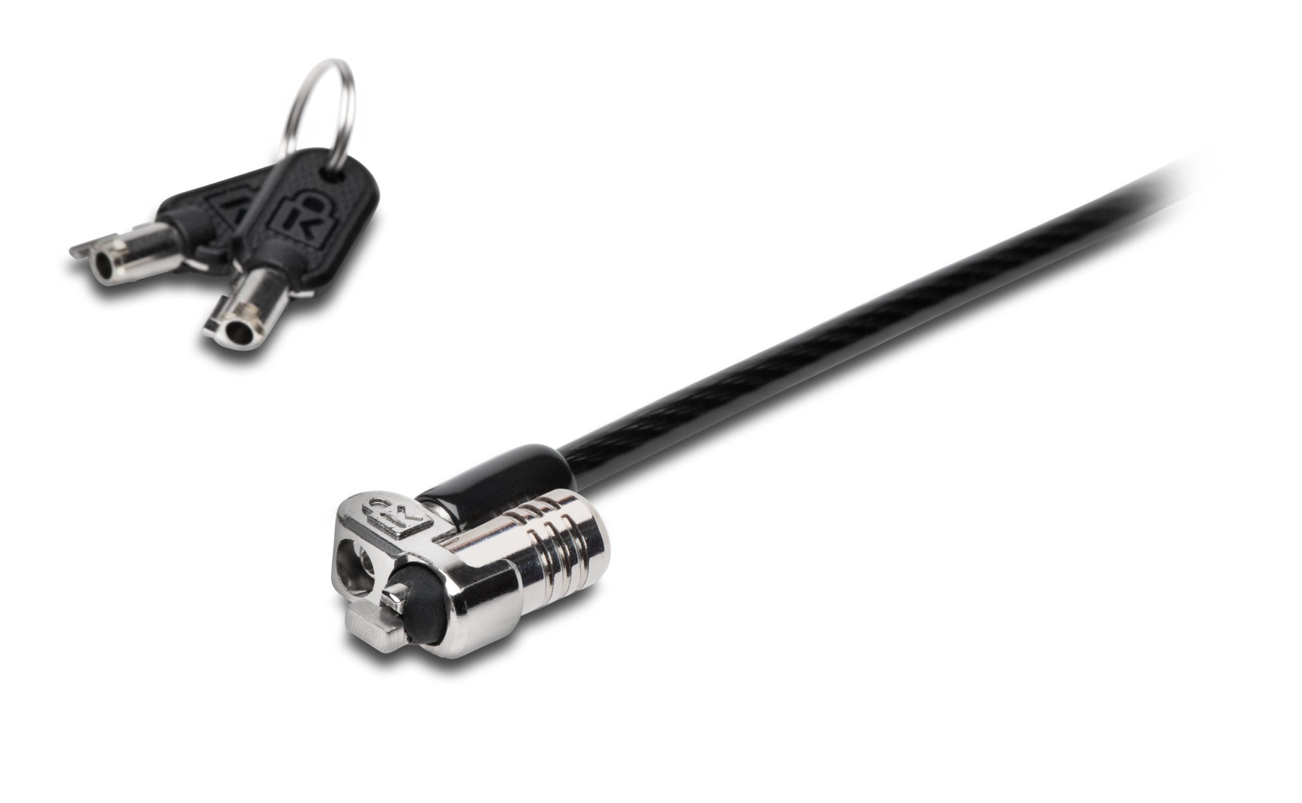 CABLU securitate KENSINGTON pt. notebook slot standard,cheie standard,conectare directa,1.8m, cablu otel ultra-carbon,permite pivotare si rotire, "MicroSaver 2.0" "K65020EU"