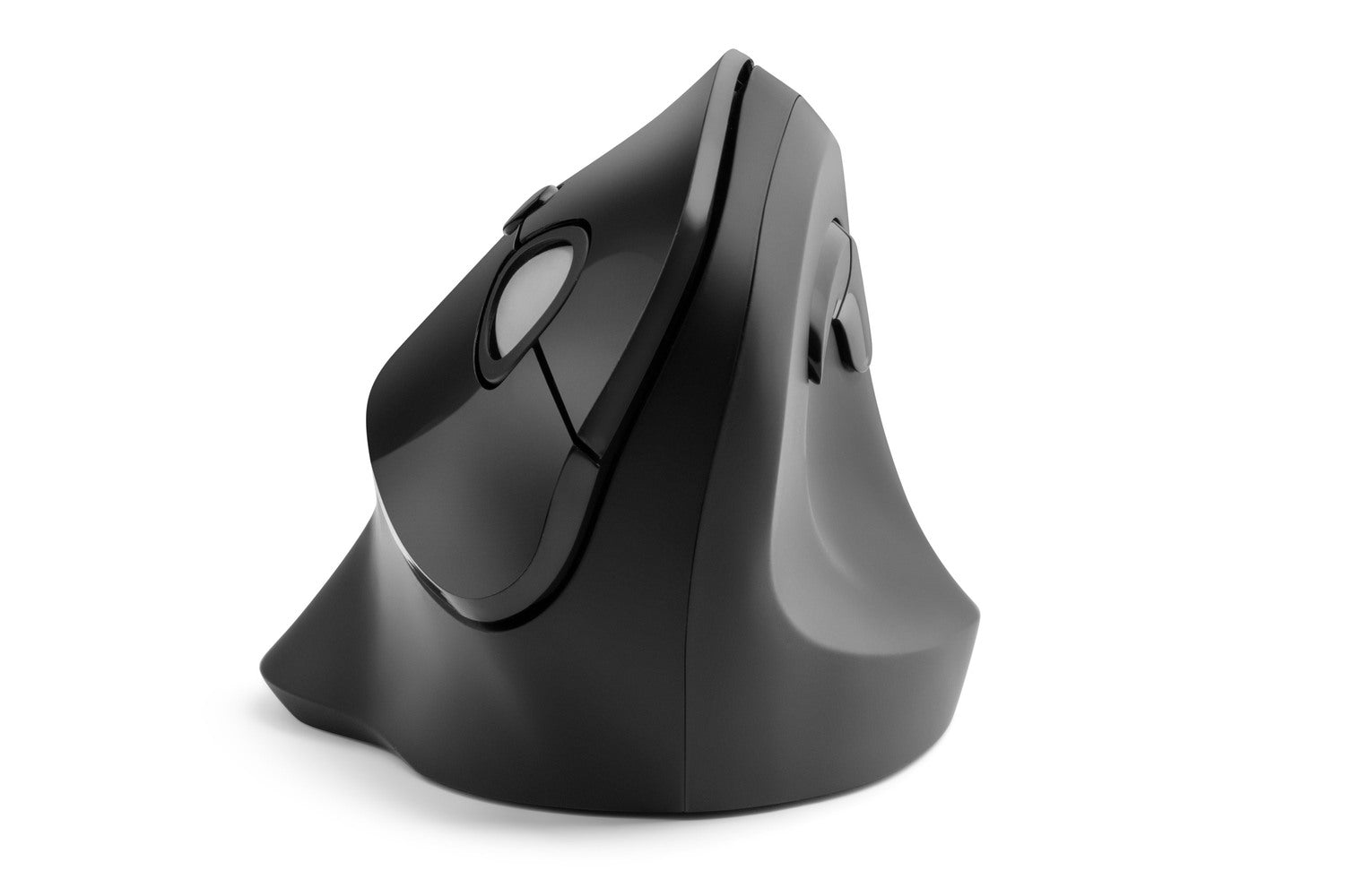 MOUSE Kensington - ergonomic, PC sau NB, wireless, 2.4GHz, optic, 1600 dpi, butoane/scroll 6/1, butoane programabile, ergonomic, negru, "K75501EU"