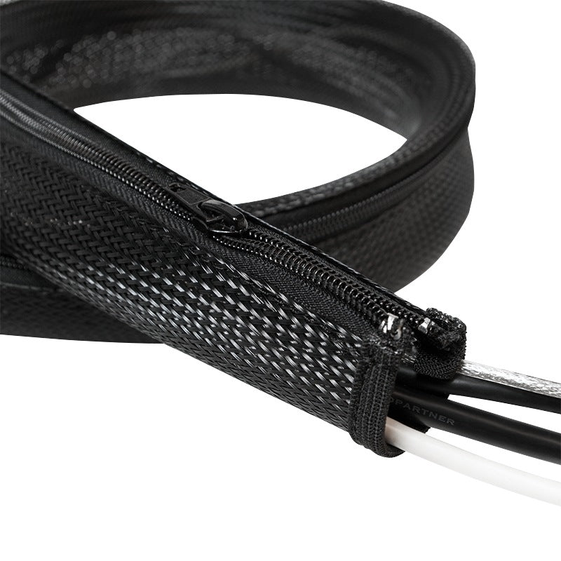 MANSON protectie cabluri LOGILINK, cu fermoar, diametru 20mm, 1m, negru, "KAB0046"