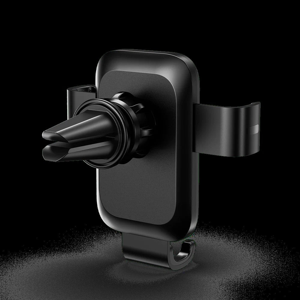 Suport AUTO Vention pt SmartPhone, fixare grila ventilatie, device compatibil 4.7-7.2inch, negru, "KCTB0" - 6922794765344