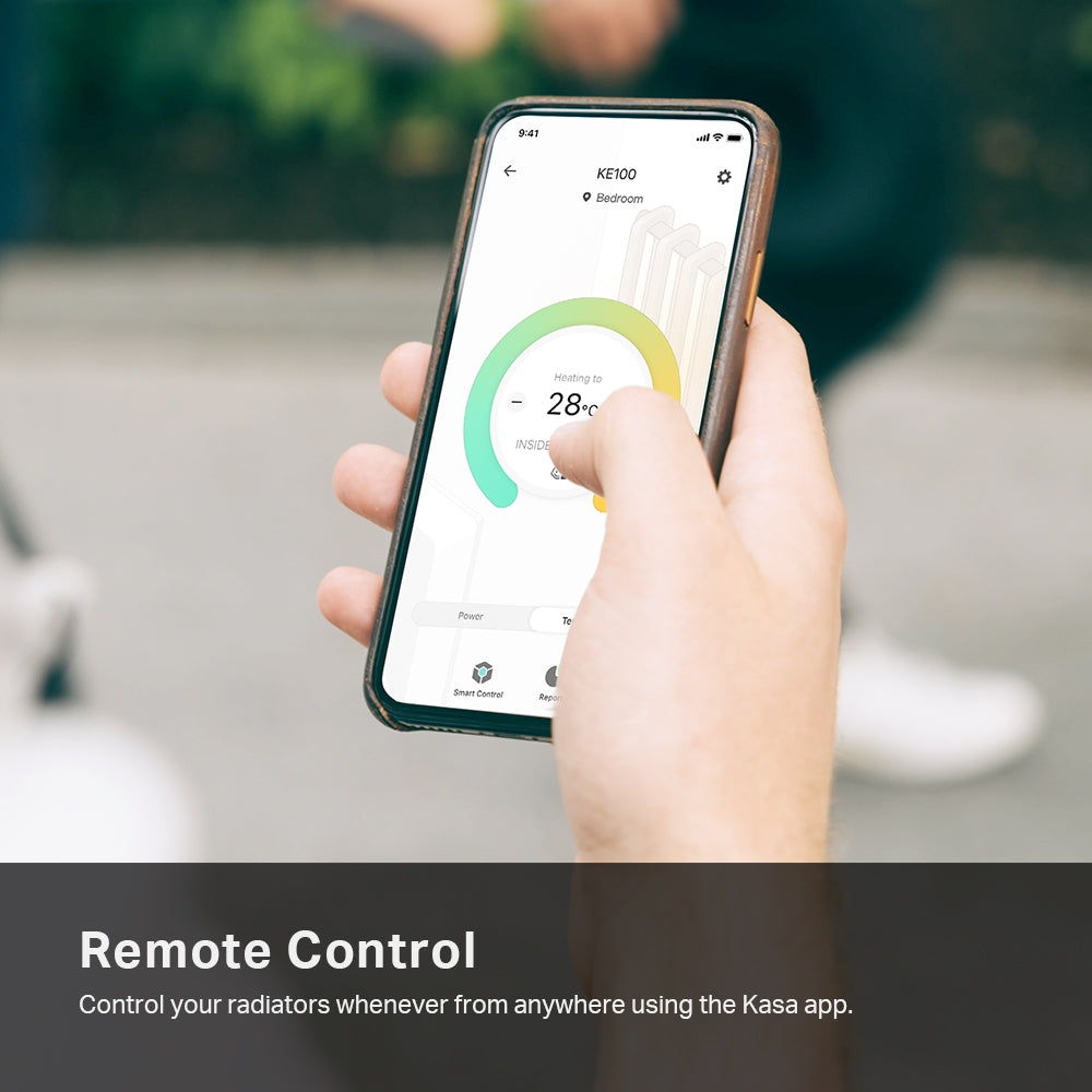 ROBINET CU TERMOSTAT si valva TP-Link, frecventa functionare 868 MHz, include HUB control pana la 32 calorifere, contine 2 baterii AA "KE100 KIT"