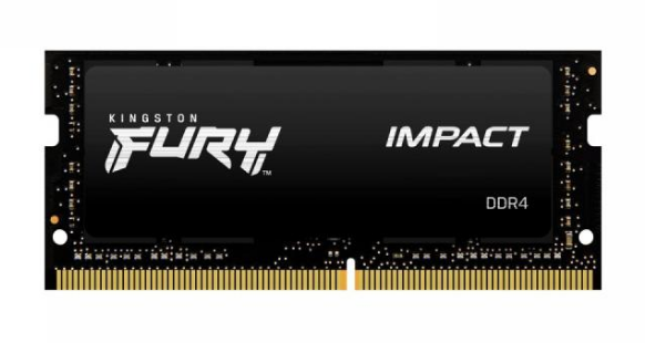 KINGSTON 32GB 3200MHz DDR4 CL20 SODIMM FURY Impact, "KF432S20IB/32"