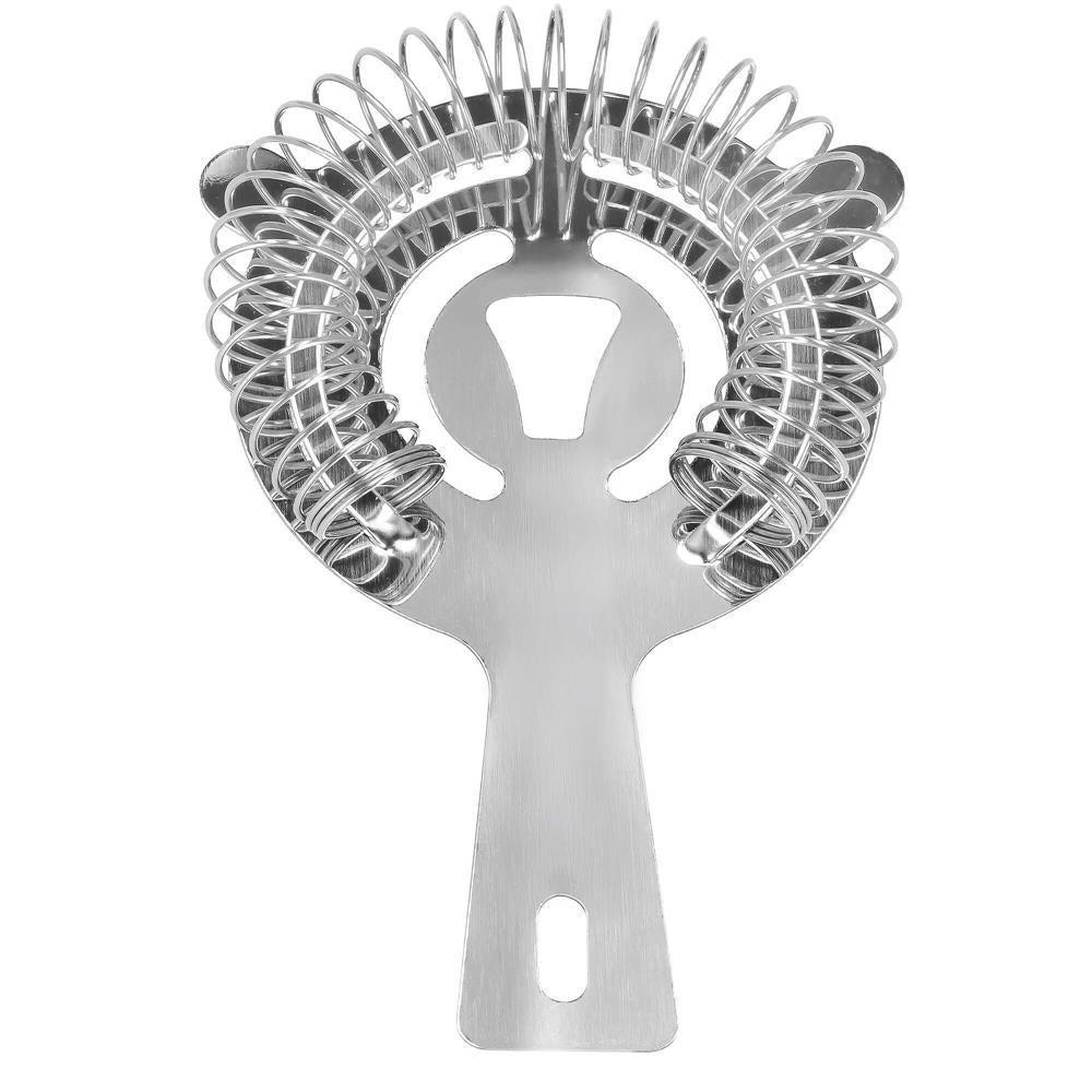 Set barman 14 piese din inox, cu shaker 750 ml, dozatoare, ustensile si suport, pentru cocktailuri, gri