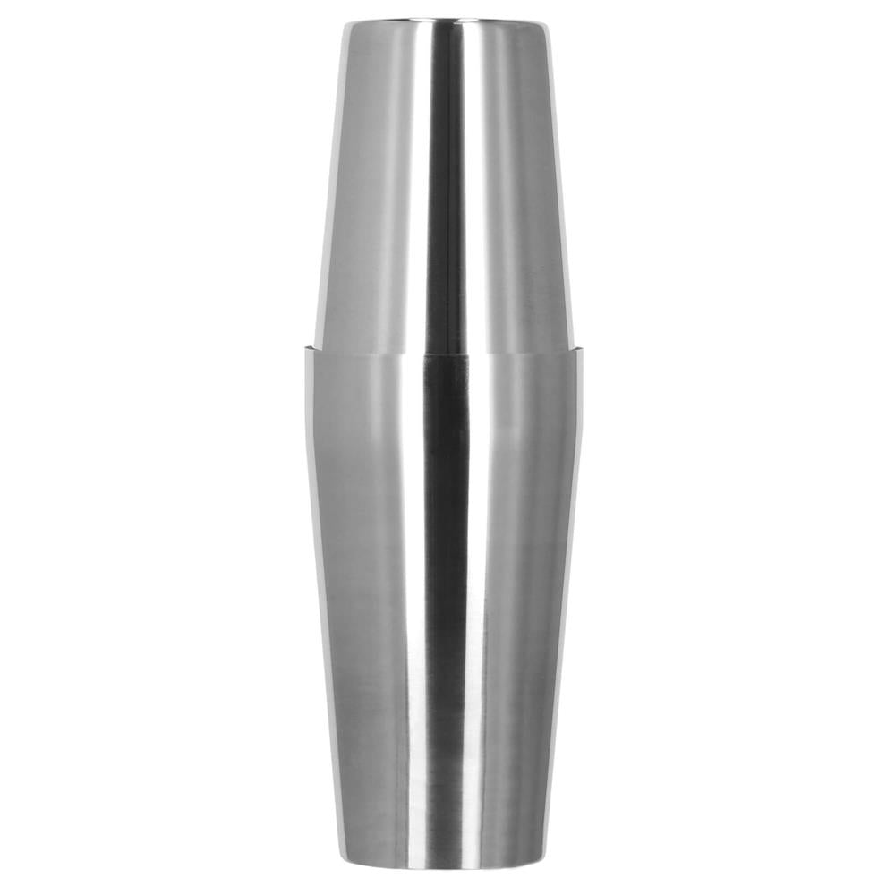 Set barman 14 piese din inox, cu shaker 750 ml, dozatoare, ustensile si suport, pentru cocktailuri, gri