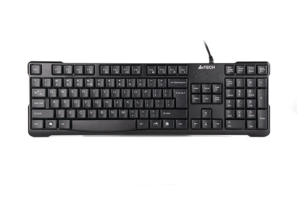 TASTATURA A4TECH, "KR750", cu fir, 105 taste format standard , USB, negru, "KR-750-USB" 45504985