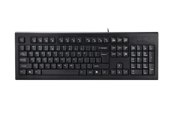 TASTATURA A4TECH, "KR85", cu fir, 104 taste format standard, USB, negru, "KR-85-USB"