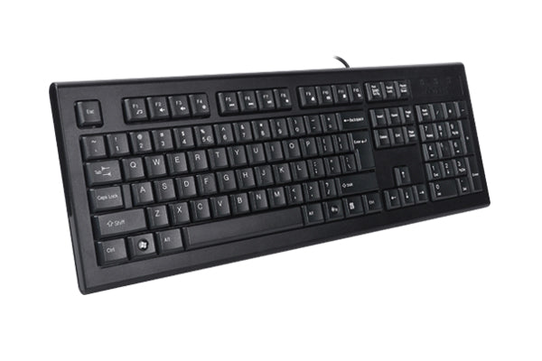 TASTATURA A4TECH, "KR85", cu fir, 104 taste format standard, USB, negru, "KR-85-USB"