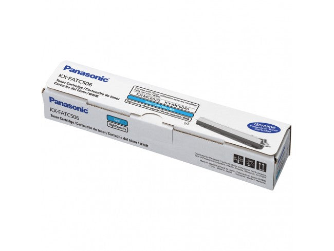 Toner Original Panasonic Cyan, KX-FATC506E, pentru KX-MC6020, 4K, , "KX-FATC506E"