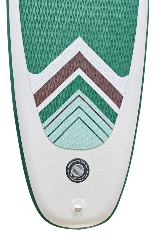 Placa Stand up paddle SUP gonflabila cu vasla, pompa si accesorii, 320x80x19 cm, 150 kg, alb