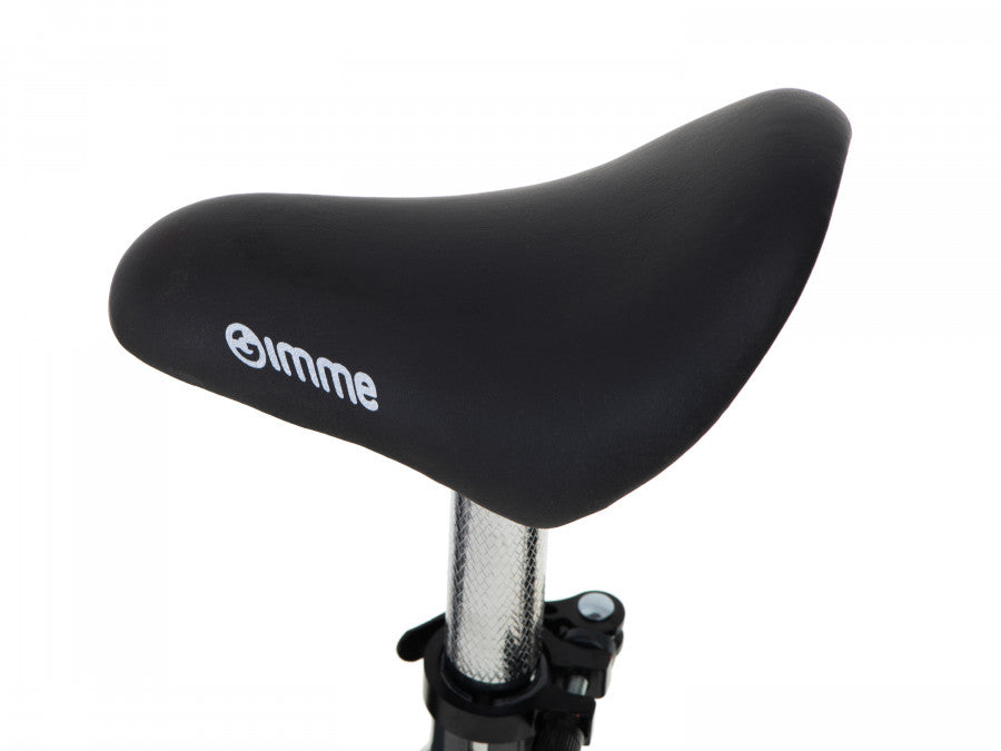 Bicicleta fara pedale LEO pentru copii 12", cadru otel, roti gonflabile cu camera, reglabila 52–60 cm, gri