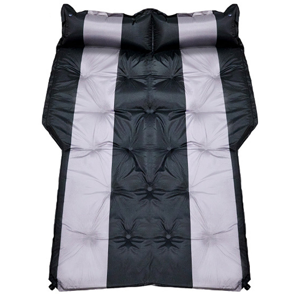 Saltea gonflabila auto 170x120 cm, cu perna integrata si husa de transport, negru
