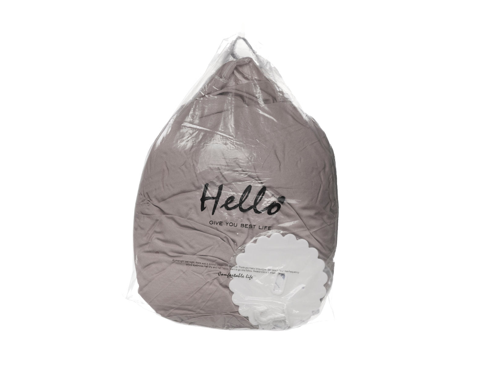 Baldachin suspendat tip cort 70x290 cm, decor camera copii, cu set montaj, gri - 2