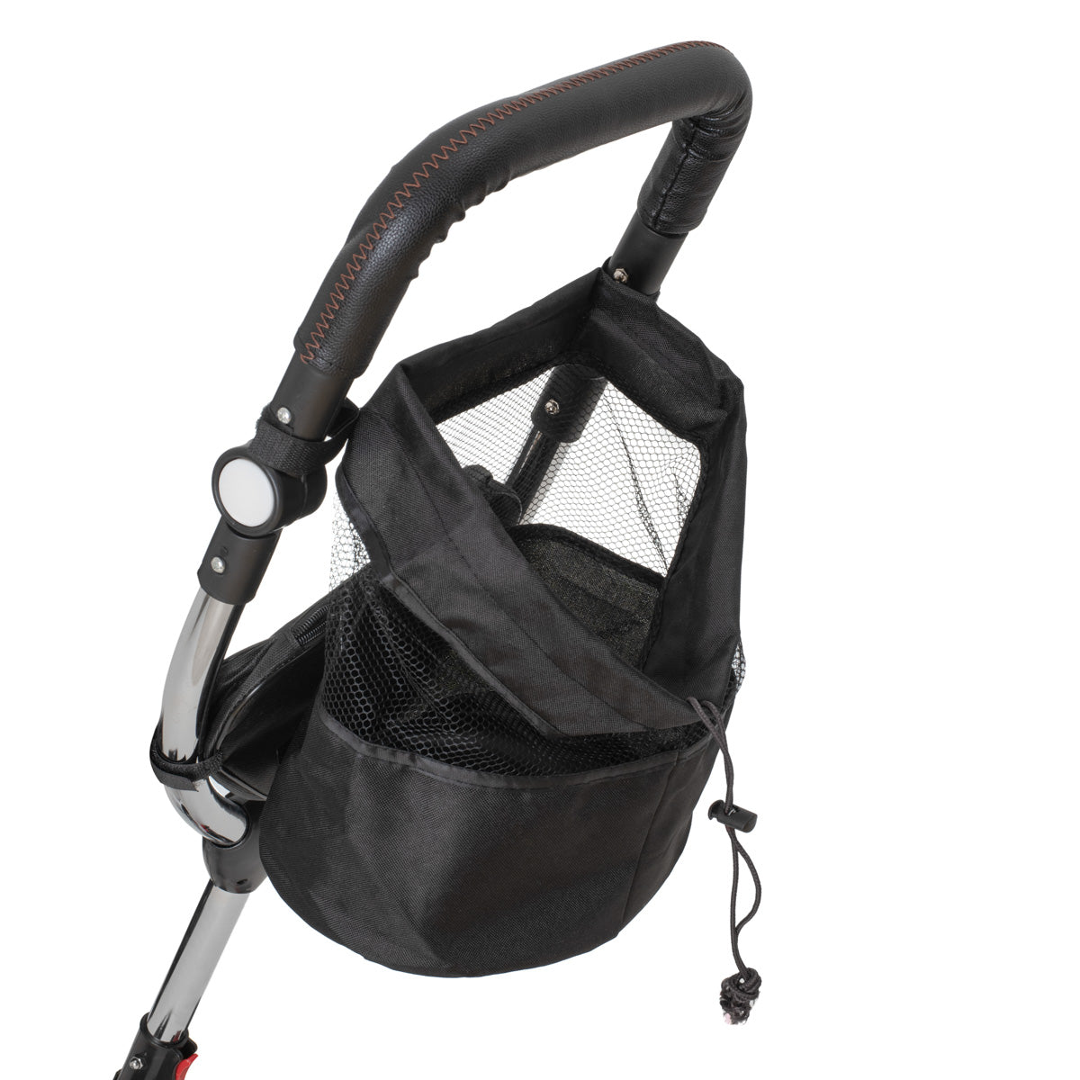 Tricicleta 3in1 105x52x94 cm, sezut rotativ 360°, roti fara aer, copertina reglabila, negru