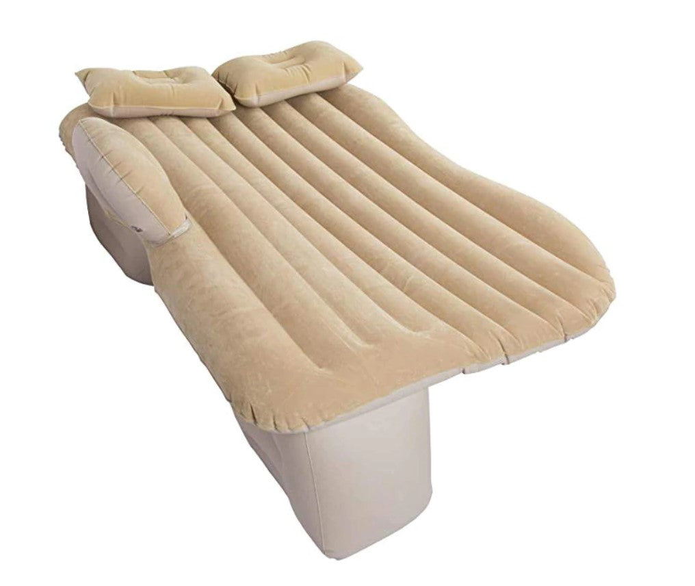 Saltea gonflabila auto, 130x80 cm – pat pentru masina, cu 2 perne, pompa si accesorii - 3
